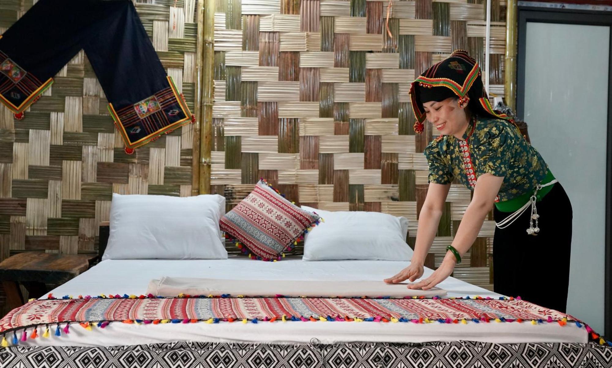 Minh Ngoc Homestay Dien Bien Phu Ban Hin Lom エクステリア 写真