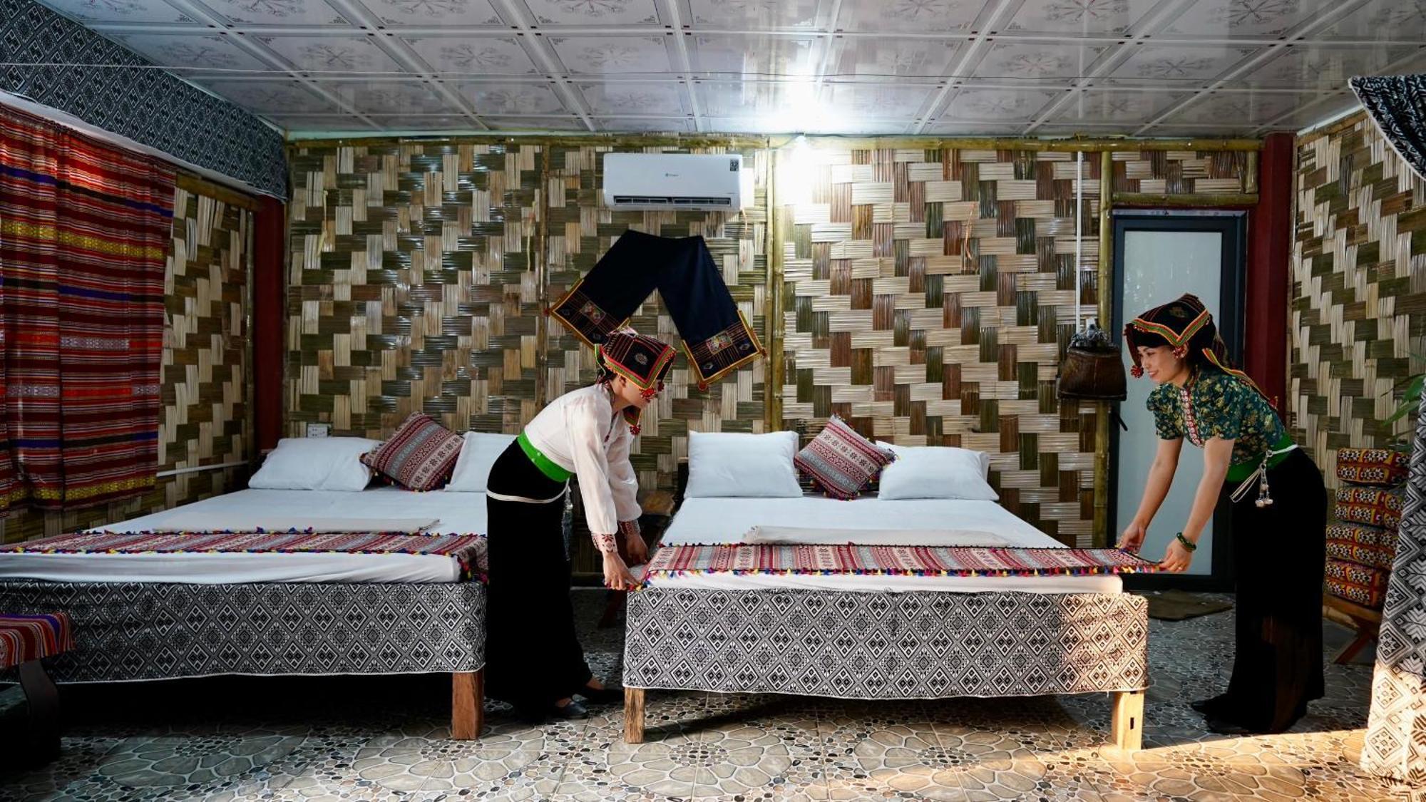 Minh Ngoc Homestay Dien Bien Phu Ban Hin Lom エクステリア 写真